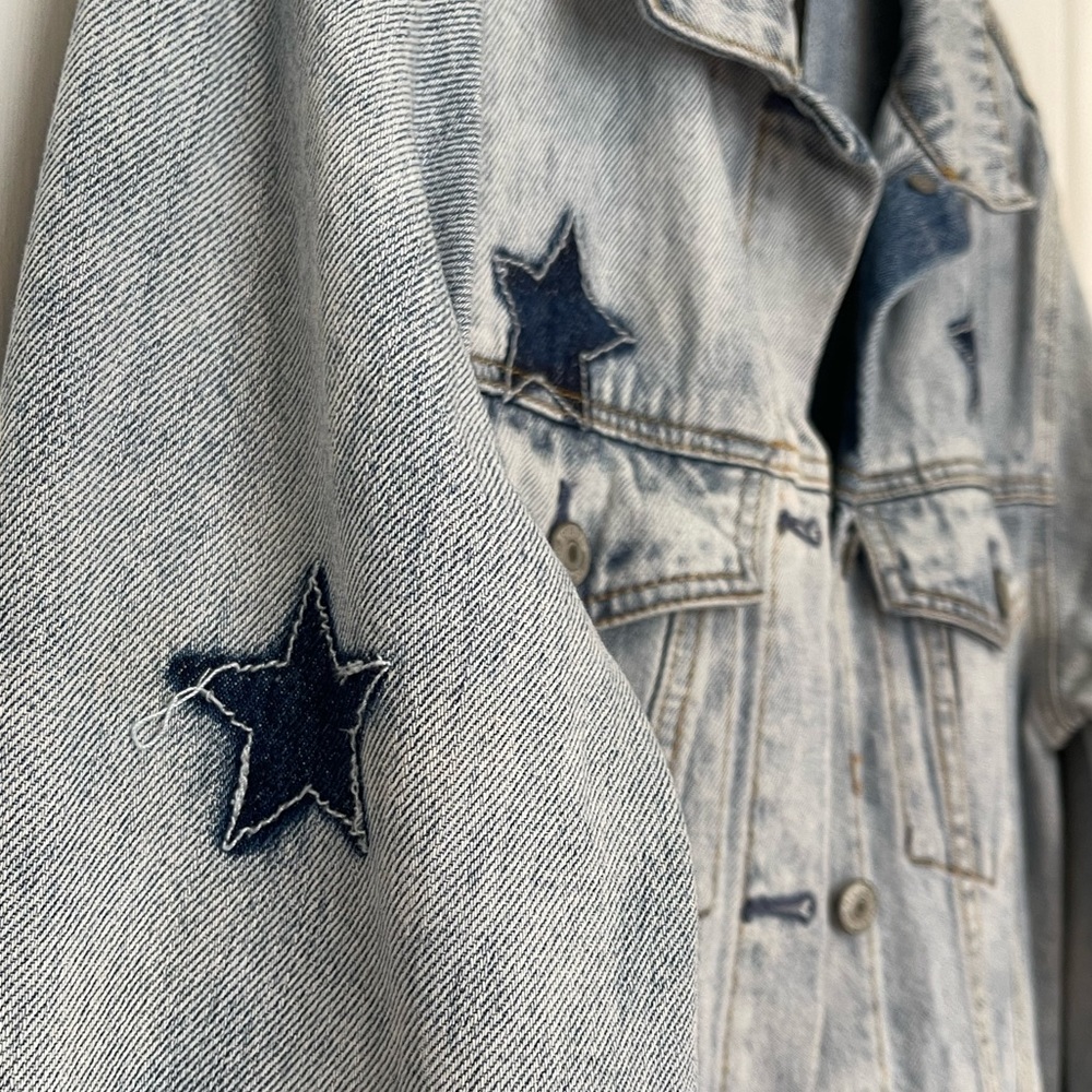 Rails | Knox Star-Print Denim Jacket - image 5